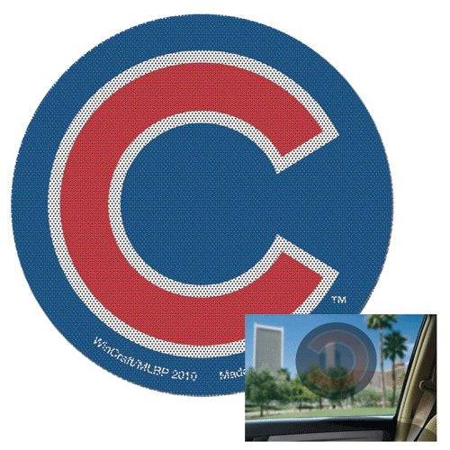 Chicago Cubs Wincraft MLB Perforated Vinyl Decal 12" x 12" - Pro Jersey Sports