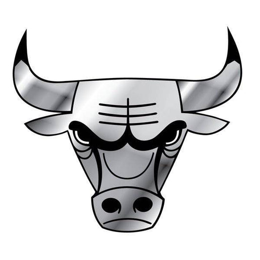 Chicago Bulls Chrome-finished plastic auto emblem - Pro Jersey Sports