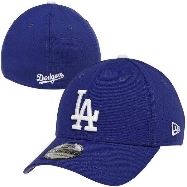 Men's Los Angeles Dodgers MLB New Era Team Classic 39THIRTY Flex Fit Hat - Pro Jersey Sports