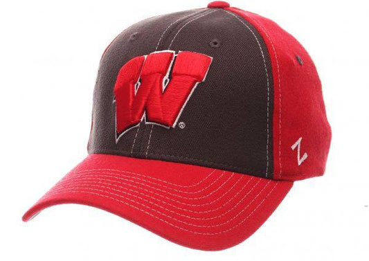 Zephyr NCAA Wisconsin Badgers Men's Powerhouse Z-Fit Cap - Pro Jersey Sports
