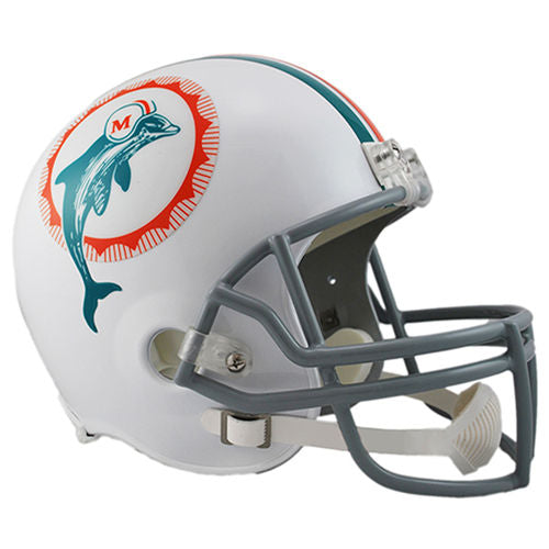 Riddell Miami Dolphins 1972 White VSR4 Mini Helmet - Pro Jersey Sports