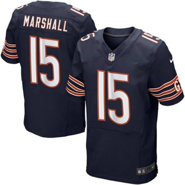 Men's Brandon Marshall Navy Chicago Bears Nike Vapor Elite Jersey - Pro Jersey Sports