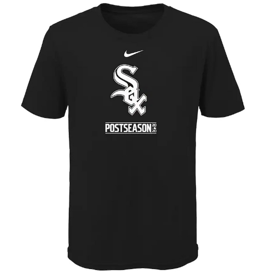 Chicago White Sox Nike Youth 2020 Postseason Authentic Collection T-Shirt - Black - Pro Jersey Sports