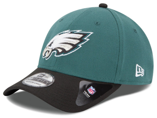 Men's Philadelphia Eagles New Era Midnight Green/Black 39THIRTY Team Classic Flex Hat - Pro Jersey Sports