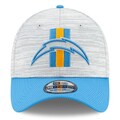 Los Angeles Chargers 2021 Training Camp On Field Gray/Blue New Era 39THIRTY Flex Fit Hat - Pro Jersey Sports
