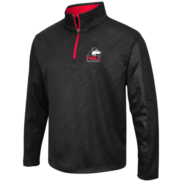 Northern Illinois Huskies Performance Fleece Full Zip 1/4 Zip Track Jacket By Colosseum Athletics - Pro Jersey Sports