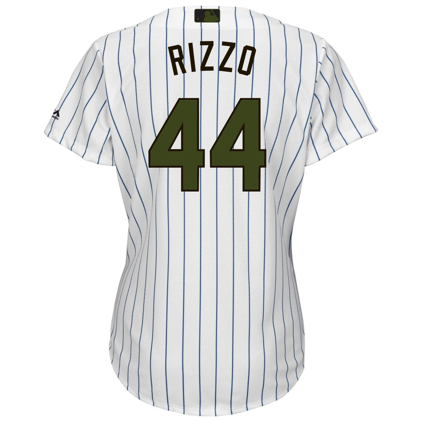Women's Anthony Rizzo Chicago Cubs Memorial Day Home Cool Base Jersey - Pro Jersey Sports