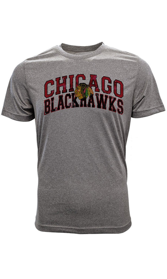 Men's Chicago Blackhawks Performance Arch Tee By Level Wear