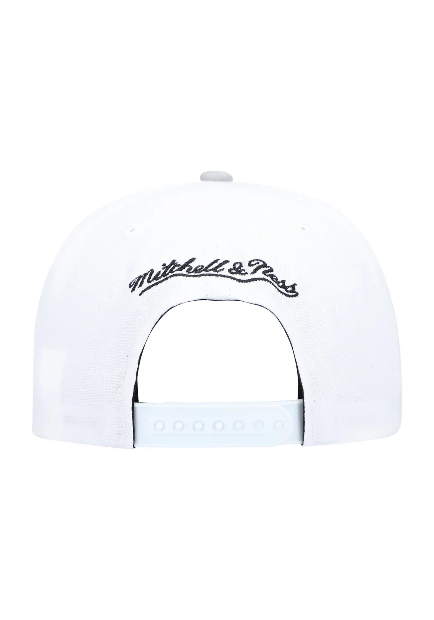 Men's Brooklyn Nets Mitchell & Ness Core Basic Snapback Hat - White