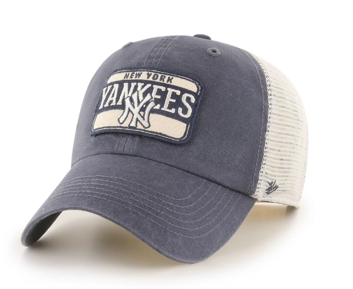 '47 Brand New York Yankees Navy/Natural Fluid Two Tone Clean Up Adjustable Hat
