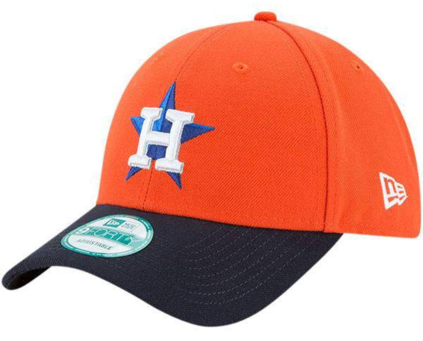 Houston Astros Men’s New Era Orange/Navy The League Alternate 9FORTY Adjustable Hat - Pro Jersey Sports