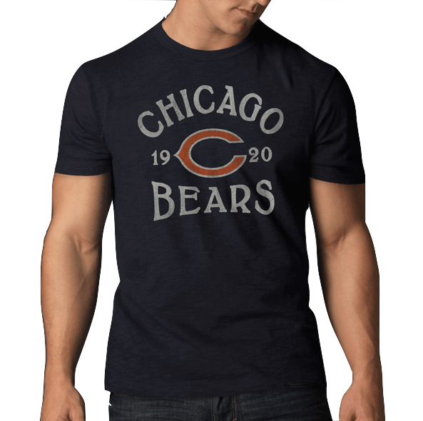 Men’s Chicago Bears Fall Navy Scrum Tee By ’47 Brand - Pro Jersey Sports