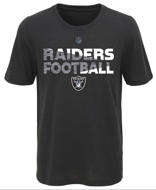 Las Vegas Raiders Youth NFL Flux Dual Blend Short Sleeve T-Shirt - Pro Jersey Sports