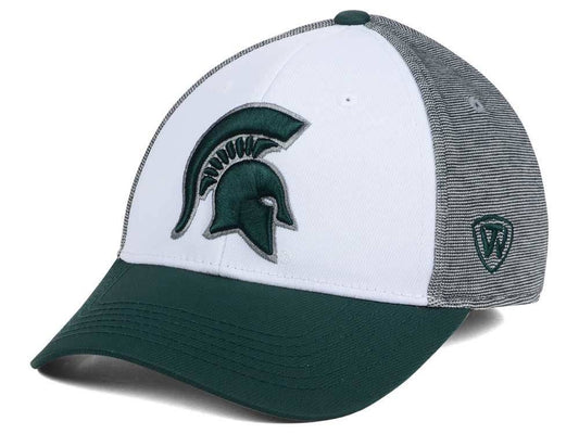 NCAA Michigan State Spartans Hustle Stretch Hat By Top Of The World - Pro Jersey Sports