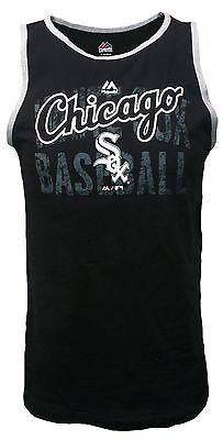 Youth Chicago White Sox Valiant Victory Tank Top-Majestic - Pro Jersey Sports