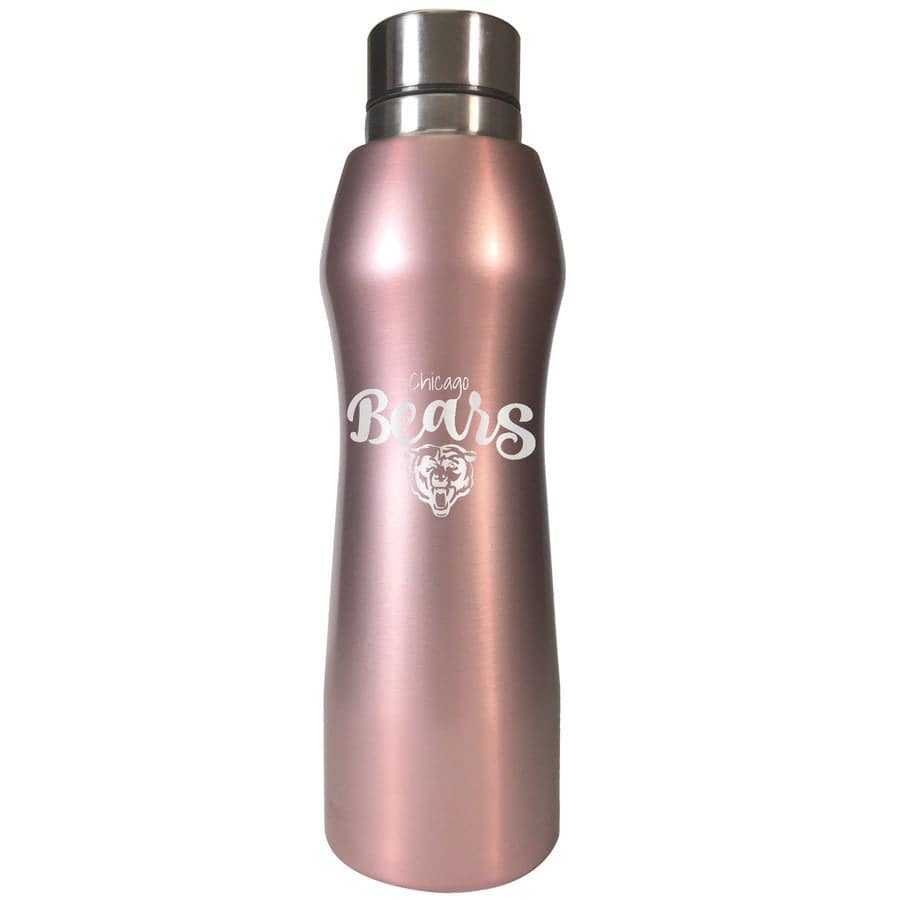 Chicago Bears 20oz. Rose Gold Hydration Bottle - Pro Jersey Sports