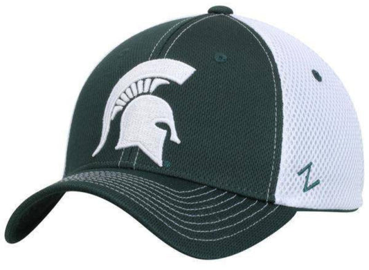 Men's NCAA Michigan State Spartans Zephyr Vapor Rally 2 Flex Fit Hat - Pro Jersey Sports