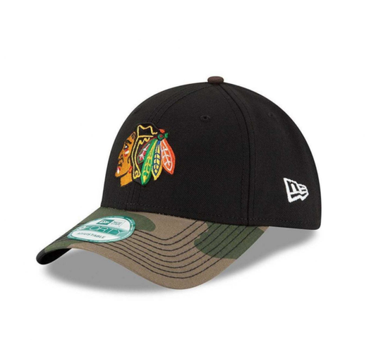 Chicago Blackhawks Camo The League 9Forty Adjustable Hat