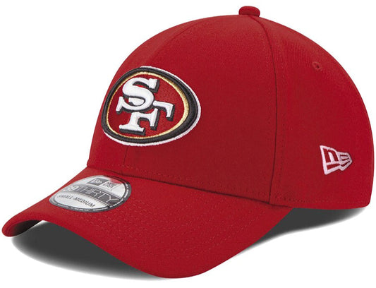 Mens San Francisco 49ers New Era Scarlet 39THIRTY Team Classic Flex Hat - Pro Jersey Sports