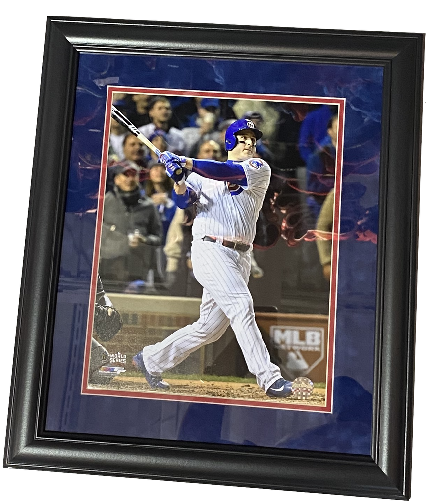 Chicago Cubs Anthony Rizzo "Home Jersey" 2016 World Series 18" x 21" Framed Photo - Pro Jersey Sports