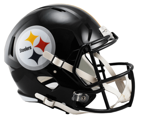 Pittsburgh Steelers Full Size Replica Speed Helmet - Pro Jersey Sports
