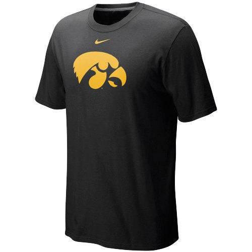 Mens NIKE NCAA Iowa Hawkeyes Classic Logo T-shirt - Pro Jersey Sports