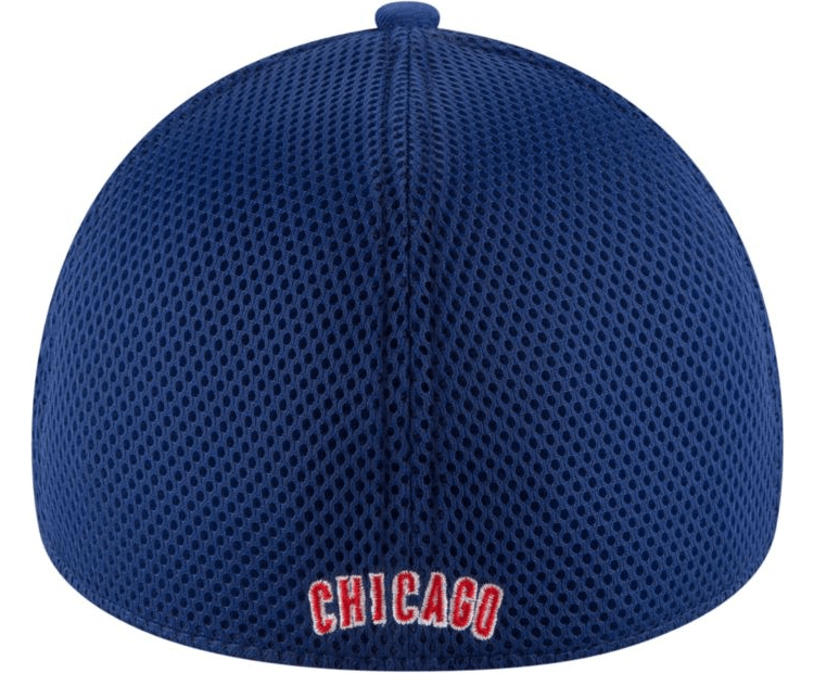 New Era Men's Chicago Cubs 39Thirty Heather Grey Neo Stretch Fit Hat - Pro Jersey Sports