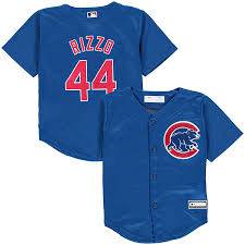 Men's Chicago Cubs Anthony Rizzo Majestic Royal Alternate Cool