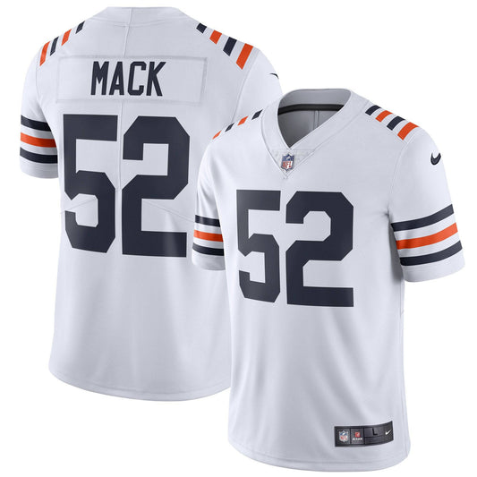 Men's Chicago Bears Khalil Mack Nike White Alternate Classic Vapor Limited Jersey - Pro Jersey Sports
