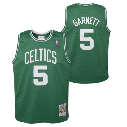 Youth Boston Celtics Kevin Garnett Mitchell & Ness Kelly Green 2007-08 Hardwood Classics Swingman Jersey - Pro Jersey Sports
