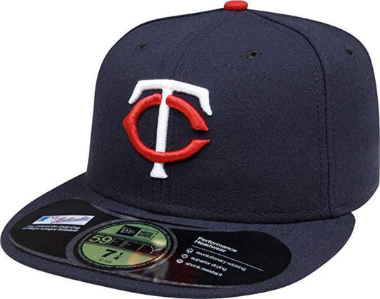 MLB Minnesota Twins Home AC On Field 59Fifty Fitted Cap - Pro Jersey Sports