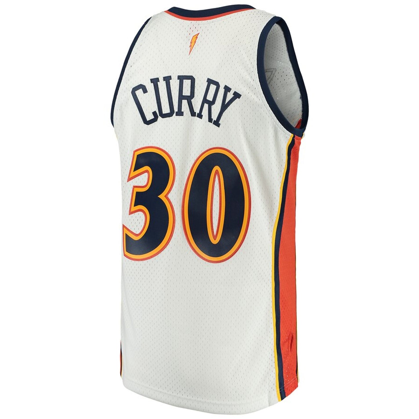 Men's Stephen Curry Golden State Warriors White 2009-2010 Hardwood Classics Mitchell & Ness Swingman Jersey - Pro Jersey Sports