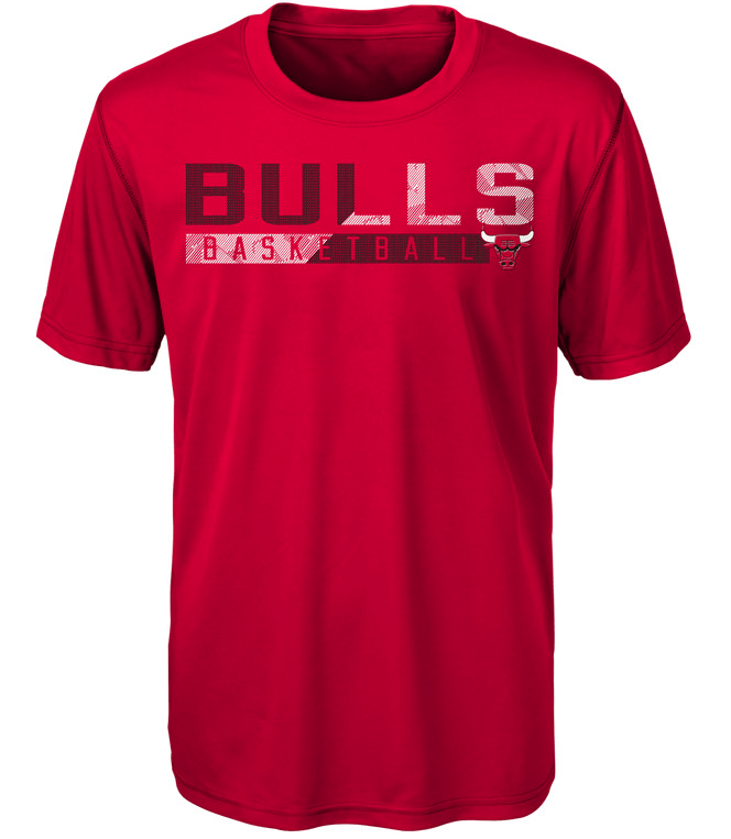 Youth Chicago Bulls Dri Tek Red Performance Tee - Pro Jersey Sports