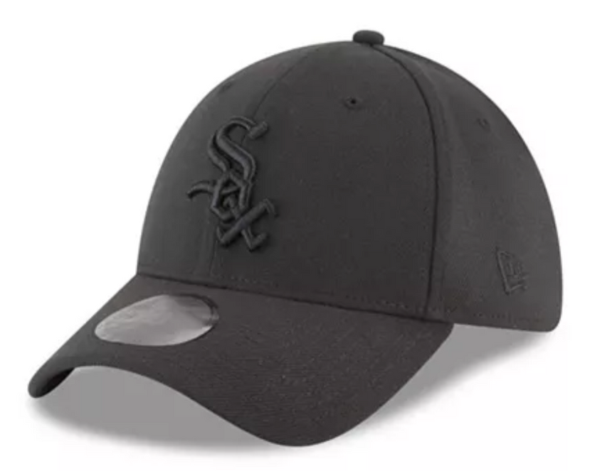 Chicago White Sox New Era Blackout Tonal 39THIRTY Flex Fit Cap - Pro Jersey Sports