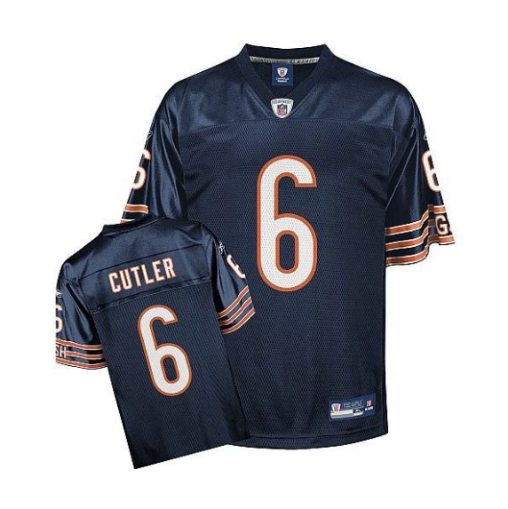 Youth Chicago Bears Jay Cutler Replica Navy Jersey - Pro Jersey Sports