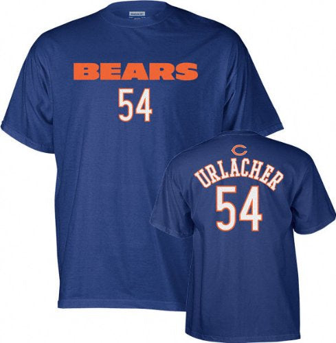 Brian Urlacher Reebok Player Name and Number Chicago Bears Youth T-Shirt - Pro Jersey Sports