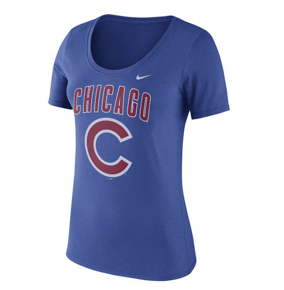 Women's Chicago Cubs Nike Royal Core T-Shirt - Pro Jersey Sports