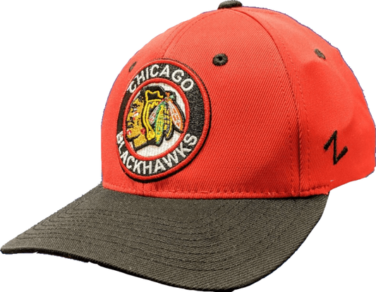 Zephyr NHL Chicago Blackhawks Seal Flex Fit Cap - Pro Jersey Sports
