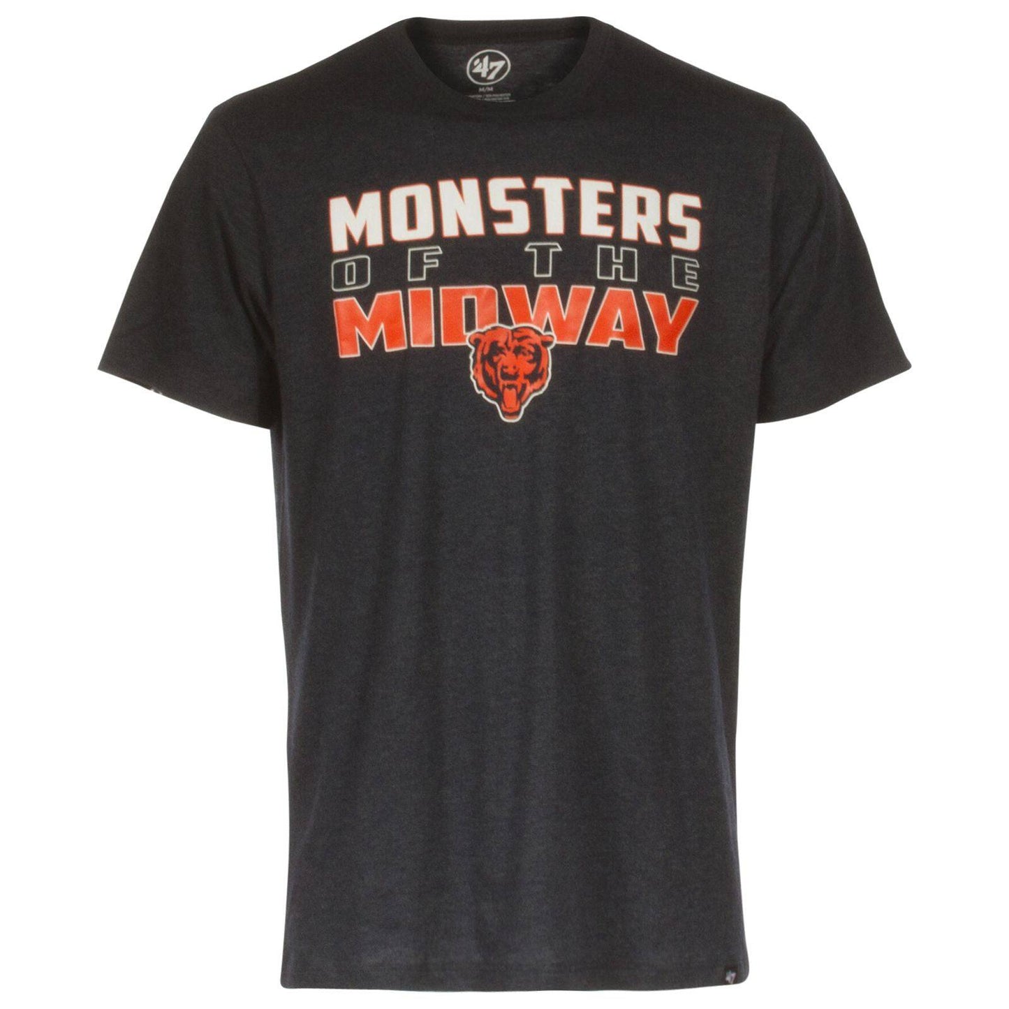 Men's Chicago Bears NFL "Monsters of the Midway"Navy Regional Club Tee By ’47 Brand - Pro Jersey Sports