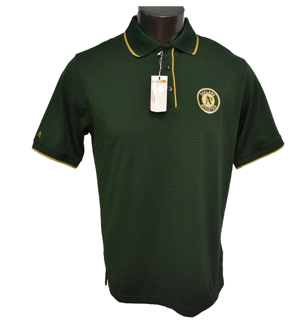 MLB Oakland Athletics Men's Elite Desert Dry Xtra Lite Polo - Pro Jersey Sports