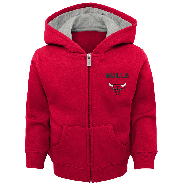 Toddler Chicago Bulls Pledge Full-Zip Hoodie - Pro Jersey Sports