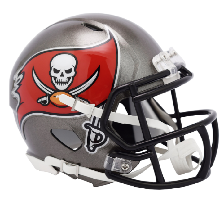 Tampa Bay Buccaneers Riddell Revolution Speed Mini Football Helmet - Pro Jersey Sports