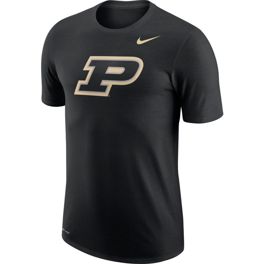 Men's Purdue Boilermakers Black Nike College Dri-fit Tee - Pro Jersey Sports