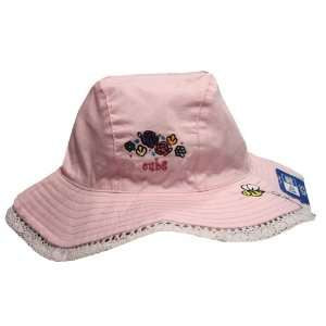Chicago Cubs Sun And Lace Infant Pink Floppy Hat By New Era