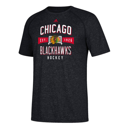 Men's Adidas Chicago Blackhawks NHL Shot Caller Climalite Tee - Pro Jersey Sports