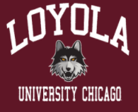 Mens Loyola University Chicago Maroon T-Shirt By Blue 84 - Pro Jersey Sports