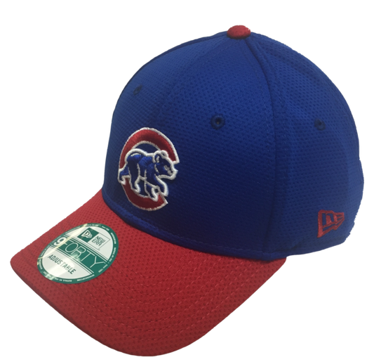 Chicago Cubs Walking Bear Logo Performance 9FORTY Adjustable Hat By New Era