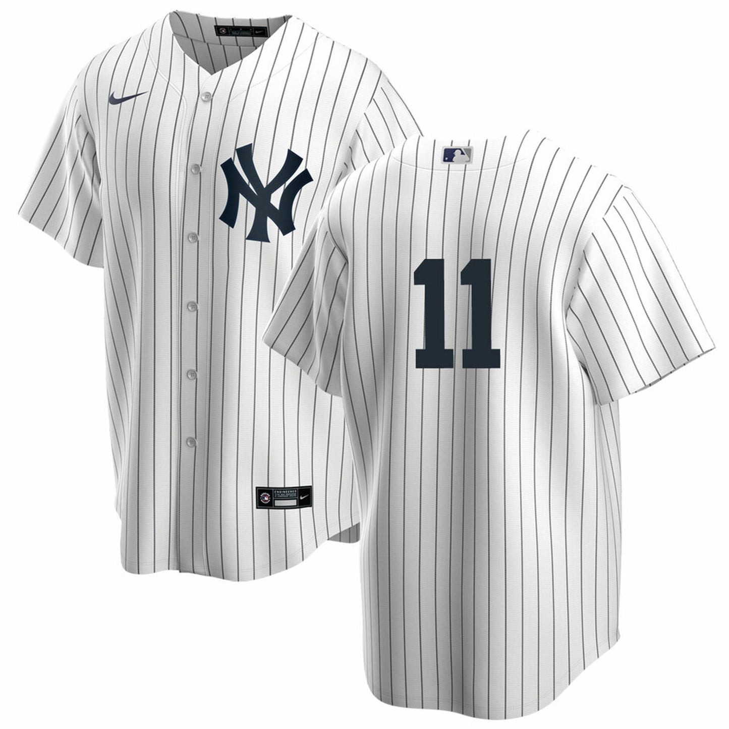 Men's Nike Anthony Volpe #11 White New York Yankees Home Official Replica Player Jersey - Pro Jersey Sports