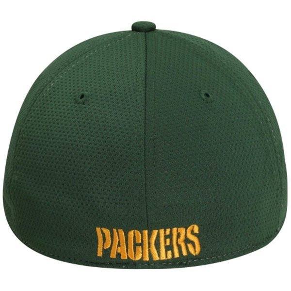Green Bay Packers New Era NFL 2013 Training 39Thirty Flex-Fit Hat-Green/Gold - Pro Jersey Sports - 3