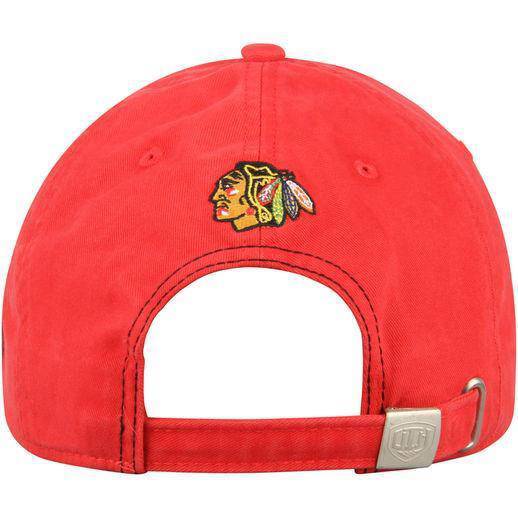 Old Time Hockey Chicago Blackhawks Red Dover Slouch Adjustable Hat - Pro Jersey Sports